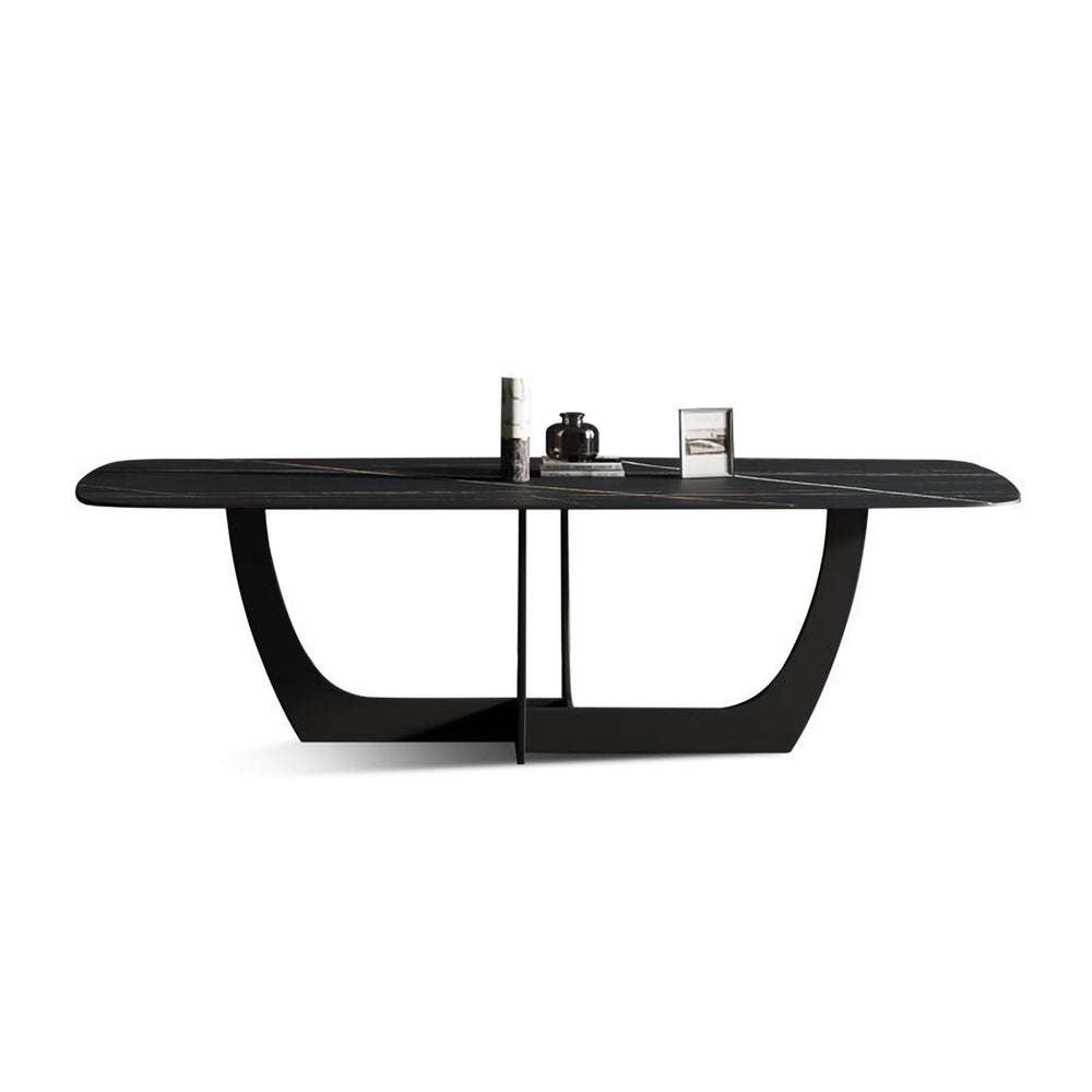 LUXORA DT1039 Style Minimalist Sintered 140-160-180cm Dining Stone Table