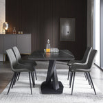 LIVARA DT1040 Modern Sintered Stone Style Simplicity Dining 140-160-180-200cm Table