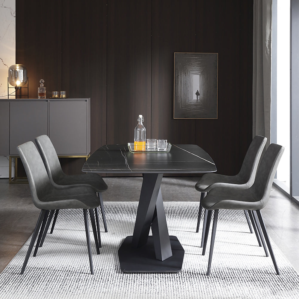 LIVARA DT1040 Modern Sintered Stone Style Simplicity Dining 140-160-180-200cm Table