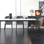 LIVARA DT1041 Sintered 140-160-180cm Stone Dining Minimalist Style Table