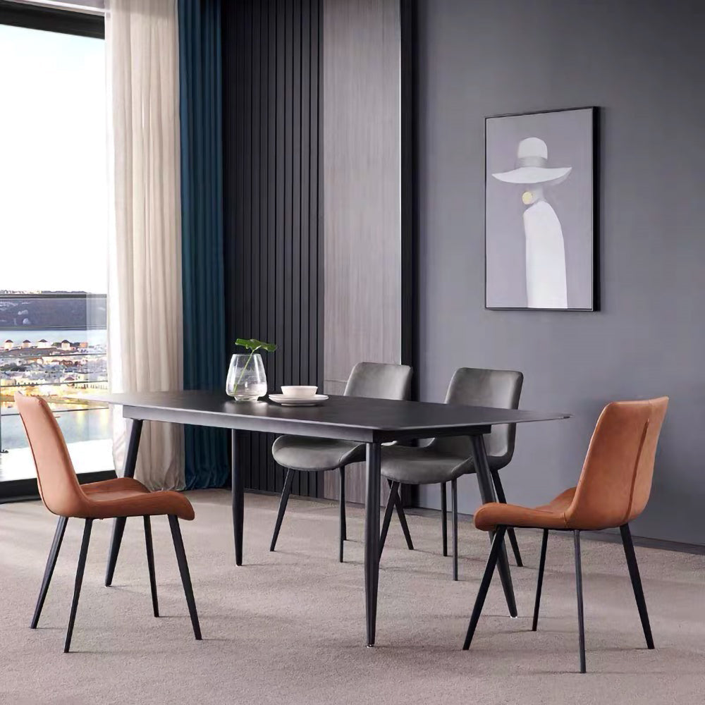 LIVARA DT1042 Stone Style Sintered Minimalist Dining 130-140-160-180cm Table