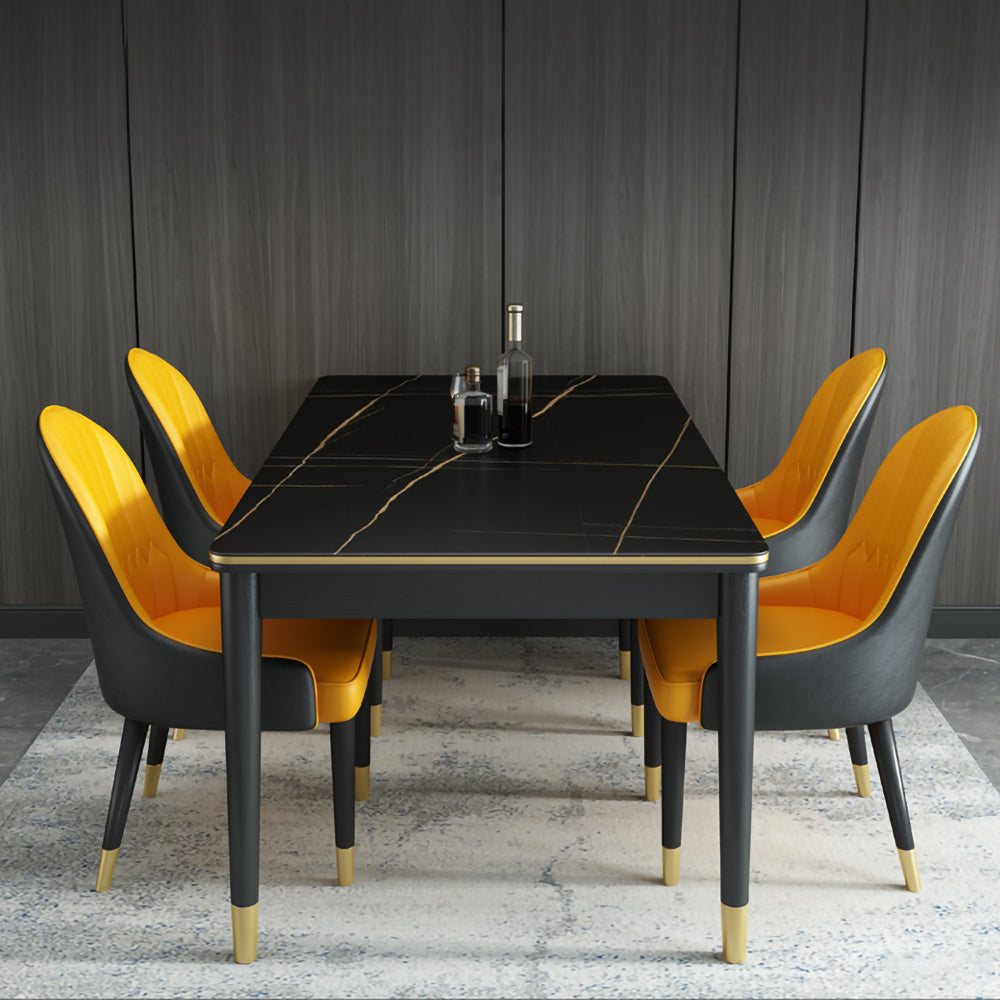 LIVARA DT1044 Sintered 130-140-150cm Style Dining Stone Light Luxury Table