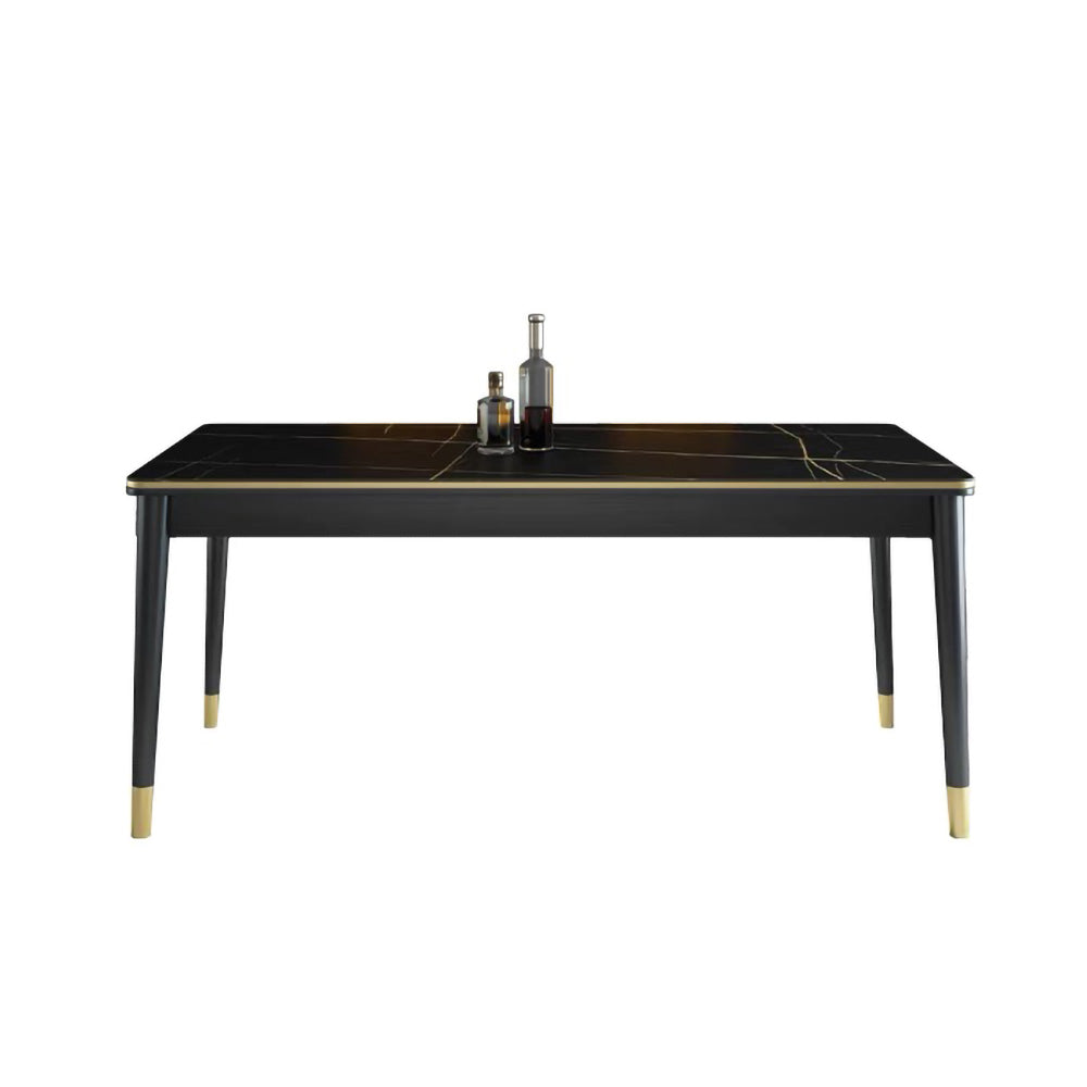 LIVARA DT1044 Sintered 130-140-150cm Style Dining Stone Light Luxury Table