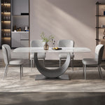 LUXORA DT1062 Sintered Stone Modern Style 140-160-180cm Simplicity Dining Table