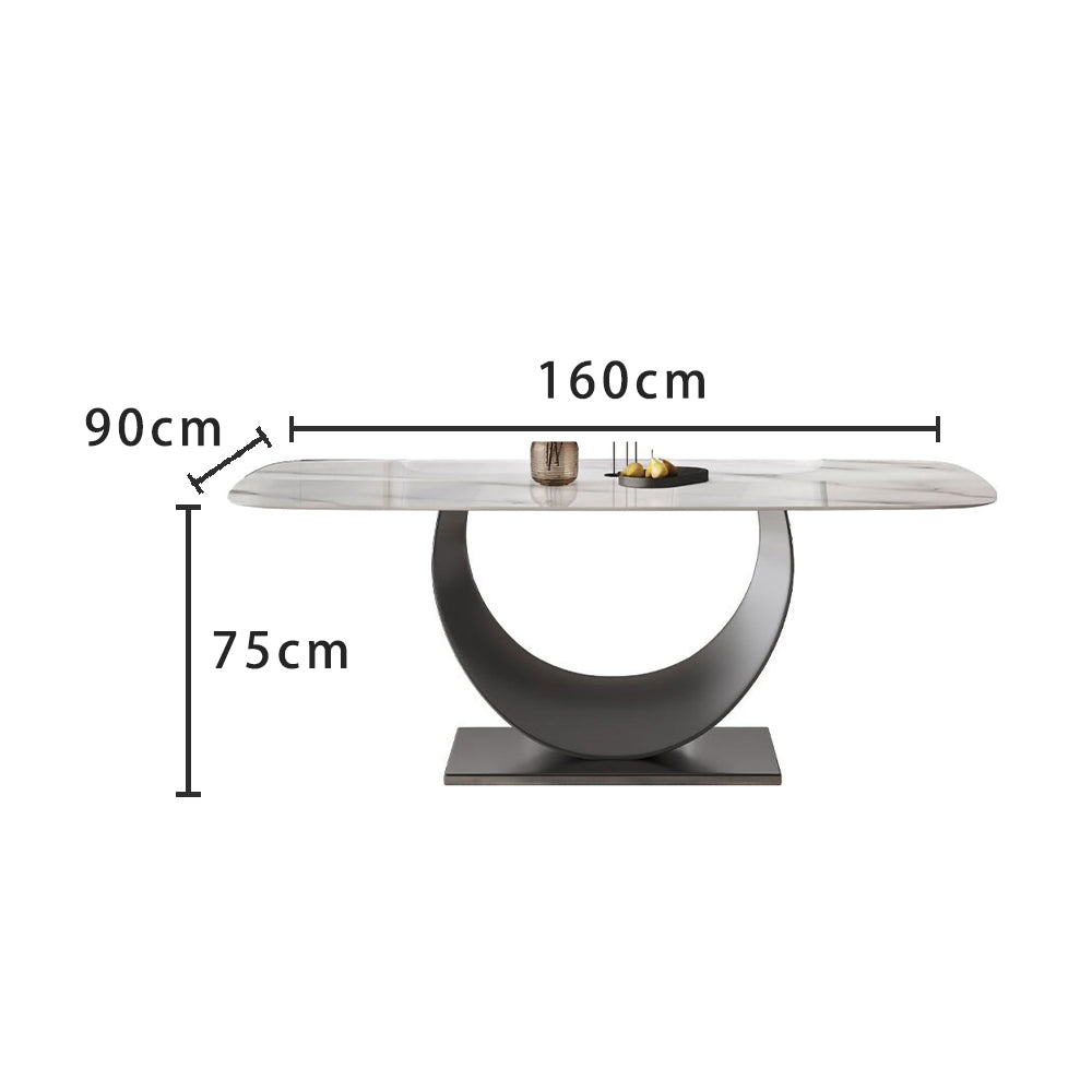 LUXORA DT1062 Sintered Stone Modern Style 140-160-180cm Simplicity Dining Table