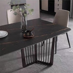 LUXORA DT1066 Stone Sintered Dining Minimalist Style 130-140-160-180cm Table