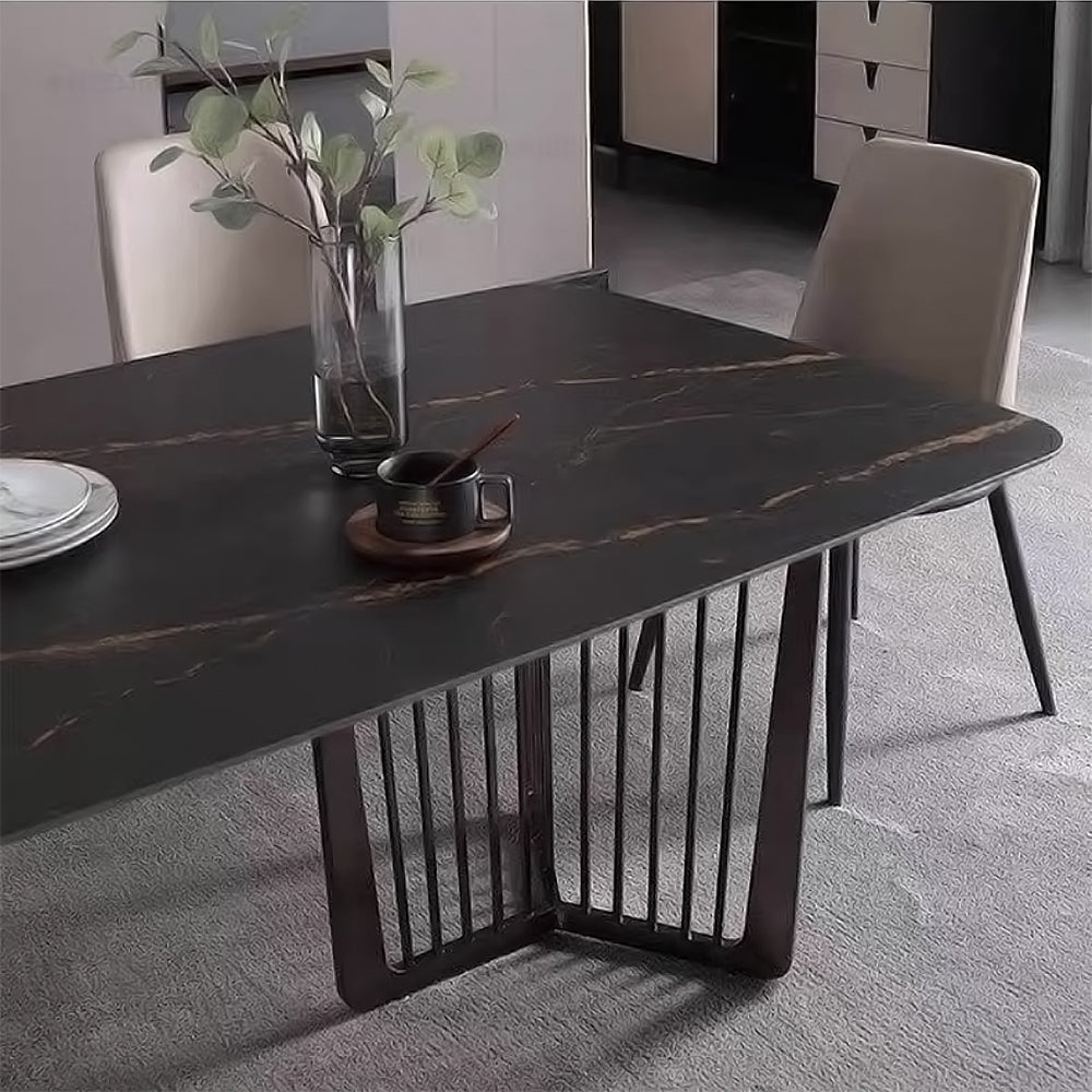 LUXORA DT1066 Stone Sintered Dining Minimalist Style 130-140-160-180cm Table