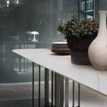 LIVARA DT1067 Style 130-140-160-180cm Dining Stone Sintered Minimalist Table