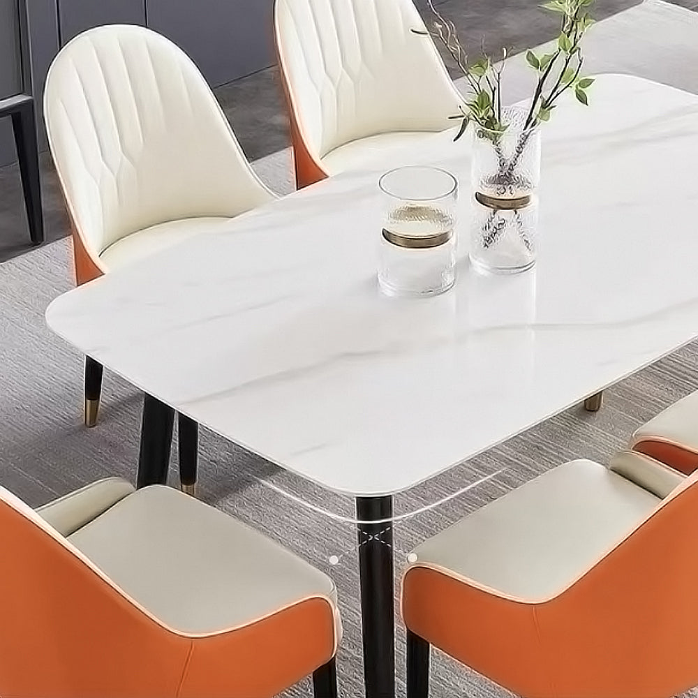 LIVARA DT1073 Style Sintered Light Luxury 120-140-160cm Stone Dining Table