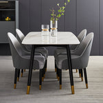 LIVARA DT1073 Style Sintered Light Luxury 120-140-160cm Stone Dining Table