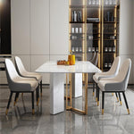 LUXORA DT1077 Style Stone Dining Luxury Sintered 130-140-160-180cm Light Table