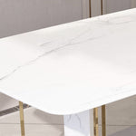 LUXORA DT1077 Style Stone Dining Luxury Sintered 130-140-160-180cm Light Table