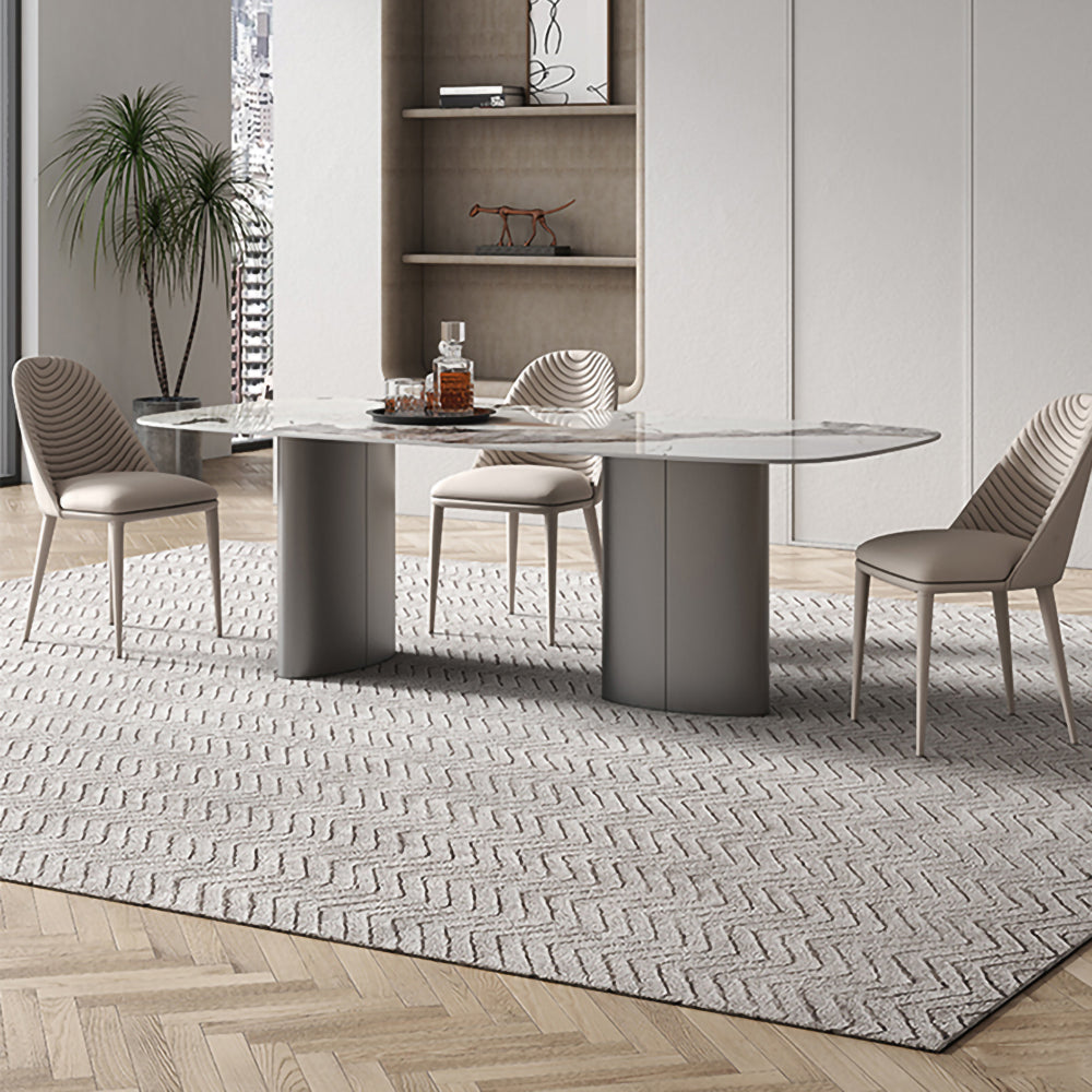 LIVARA DT1078 Dining Stone Sintered Minimalist 140-160-180-200cm Style Table