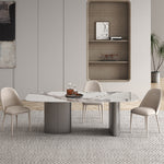 LIVARA DT1078 Dining Stone Sintered Minimalist 140-160-180-200cm Style Table