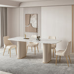 LUXORA DT1091 Length High-quality Dining Stone Sintered 140/160/180cm Table Tabletop
