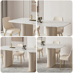 LUXORA DT1091 Length High-quality Dining Stone Sintered 140/160/180cm Table Tabletop