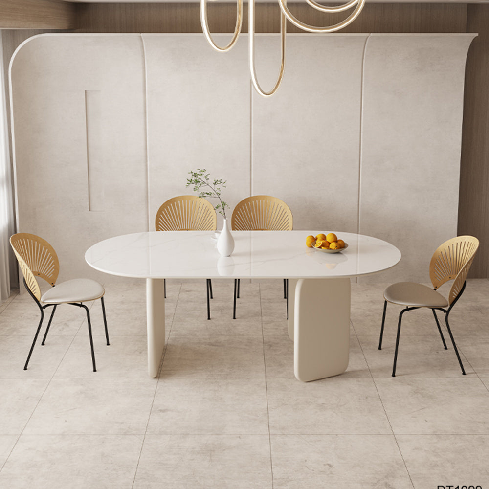 LUXORA DT1099 Stone Tabletop 140/160/180cm Dining Length Sintered Table