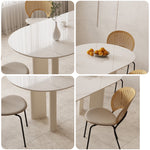 LUXORA DT1099 Stone Tabletop 140/160/180cm Dining Length Sintered Table