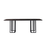 LIVARA DT1101 Sintered Table Stone Tabletop Length Carbon Steel 140/160/180cm Dining Legs