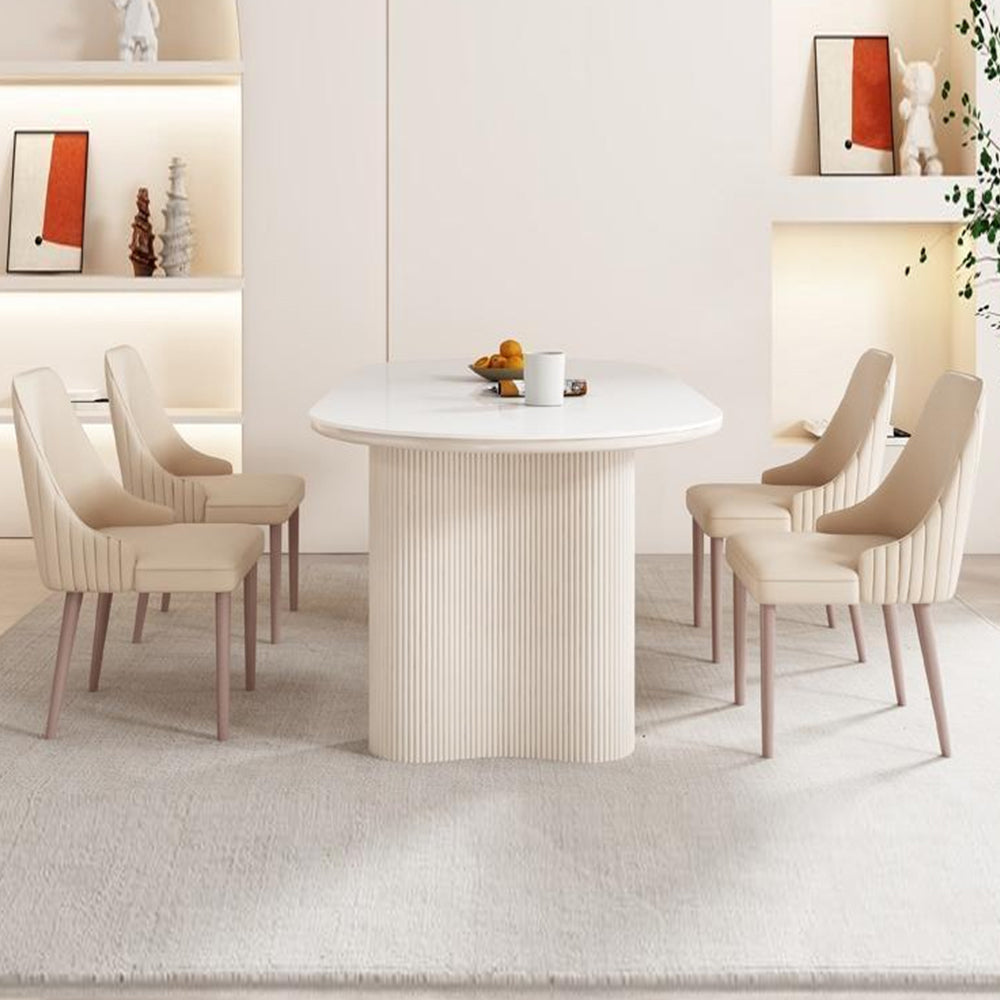LUXORA DT1102 Table Minimalist Dining 140/160/180cm Length Style