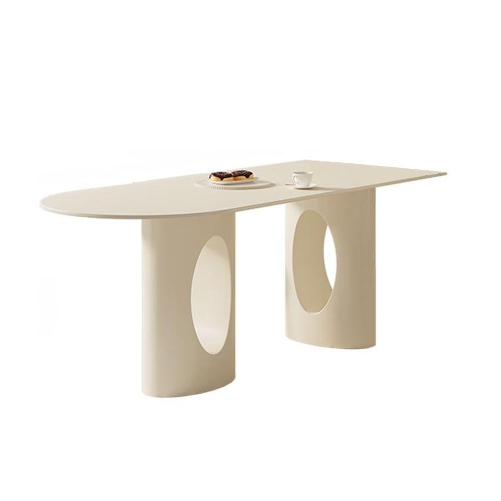 LUXORA DT1104 Sintered Tabletop Length 140/160/180cm Stone Dining Minimalist Table Style