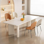 LUXORA DT1107 Sintered Dining 140/160/180cm Minimalist Stone Tabletop Table Length Style