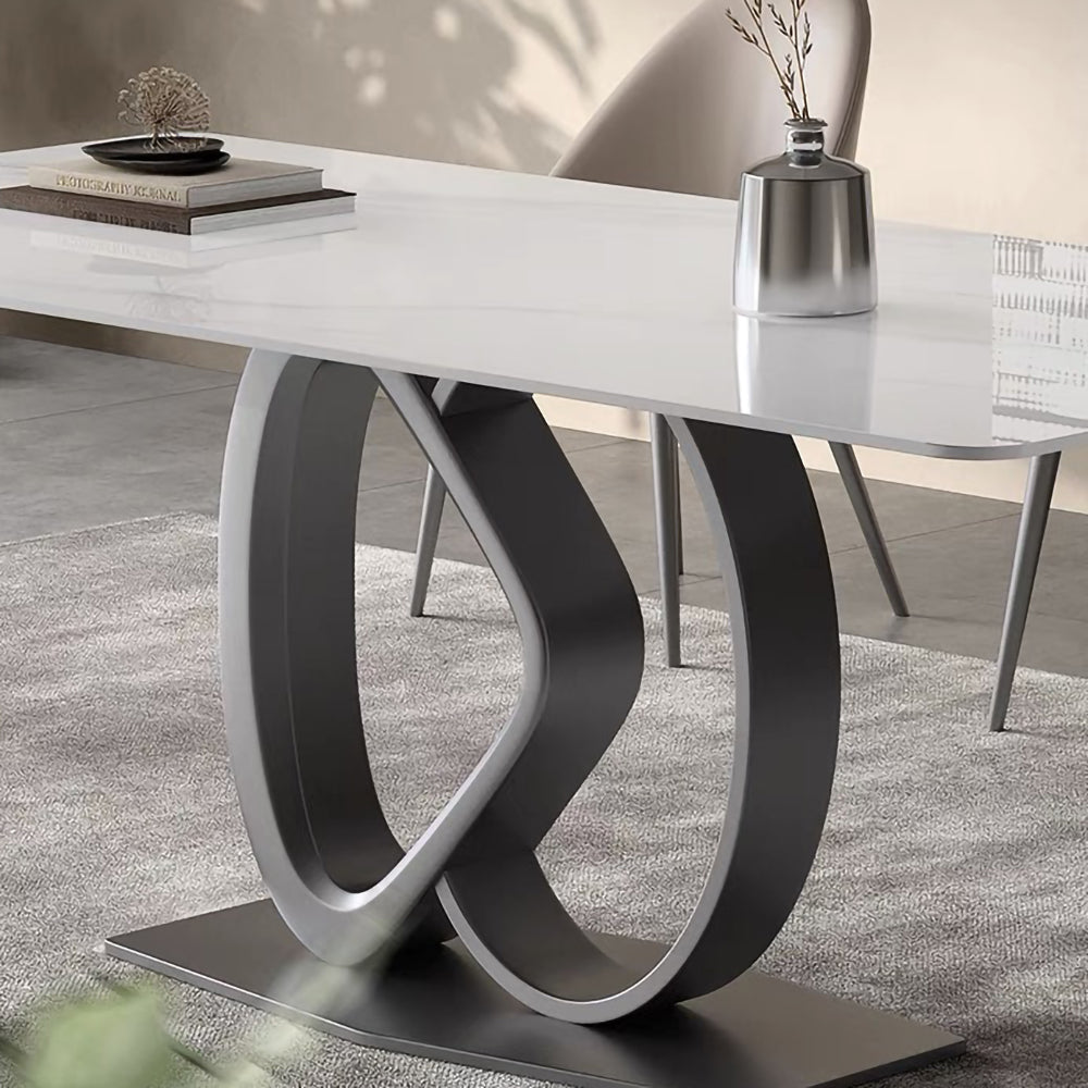 LUXORA DT1134 Style Minimalist Sintered Stone 130-140-160-180cm Dining Table