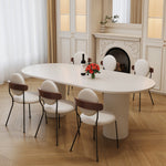 LIVARA DT1149 Dining Stone Minimalist Style 140-160-180cm Sintered Table
