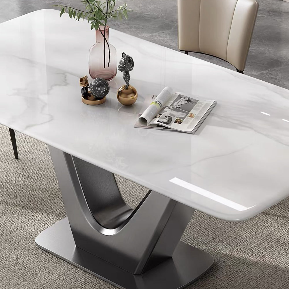 LUXORA DT1161 Style Dining 130-140-160-180cm Stone Sintered Minimalist Table