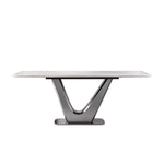 LUXORA DT1161 Style Dining 130-140-160-180cm Stone Sintered Minimalist Table