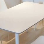 LIVARA DT1162 Dining Style Minimalist Stone Sintered 130-140-160-180cm Table-White
