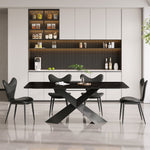 LIVARA DT1165 Simplicity Sintered Stone Dining Style 130-140-160-180cm Modern Table
