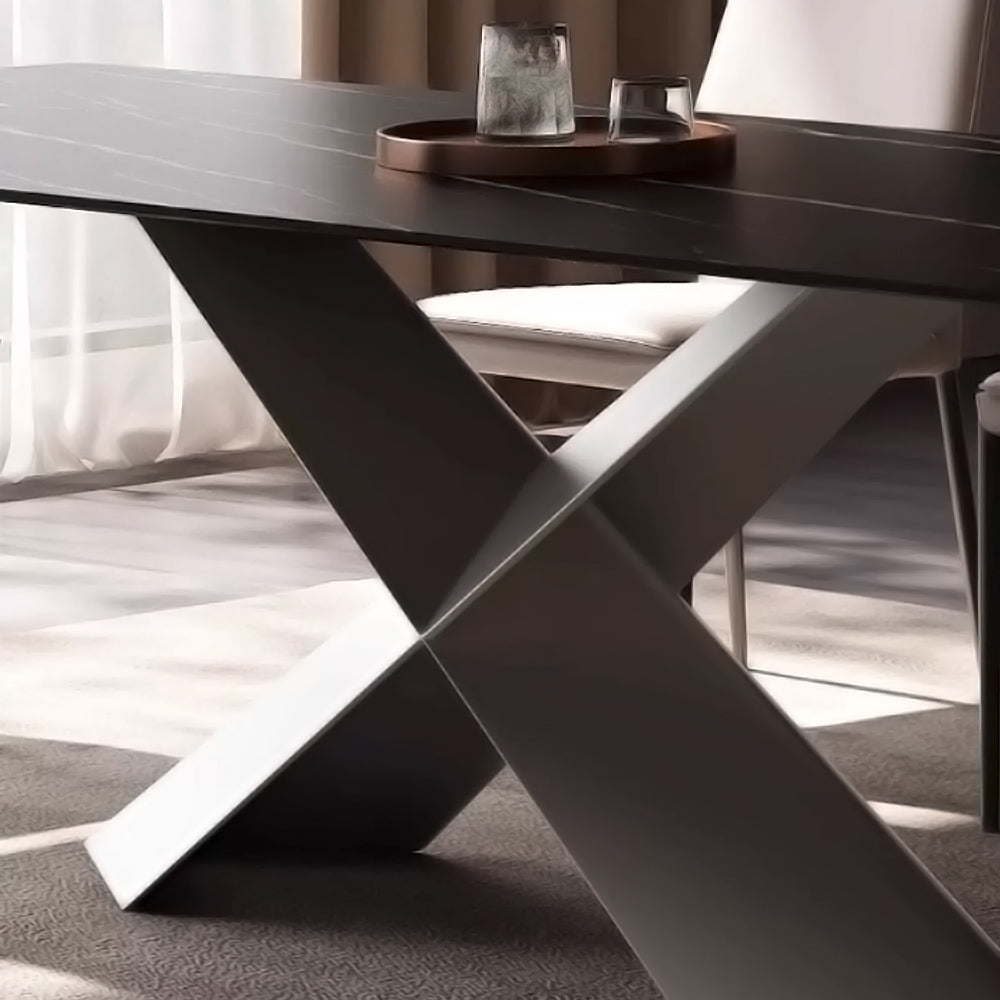 LIVARA DT1165 Simplicity Sintered Stone Dining Style 130-140-160-180cm Modern Table