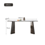 LIVARA DT1173 12mm Tabletop Length Stone Sintered 140/160/180cm Dining Thickness Table
