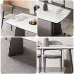 LIVARA DT1173 12mm Tabletop Length Stone Sintered 140/160/180cm Dining Thickness Table