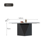 LUXORA DT1178 Sintered Stone 12mm 140/160/180cm Length Dining Thickness Tabletop Table