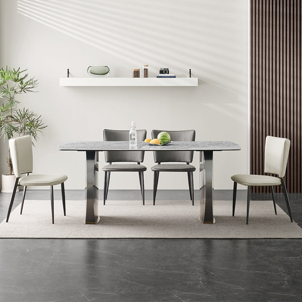 LUXORA DT1179 Tabletop 12mm Sintered 140/160/180cm Stone Dining Thickness Length Table