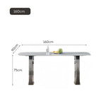 LUXORA DT1179 Tabletop 12mm Sintered 140/160/180cm Stone Dining Thickness Length Table