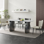 LUXORA DT1179 Tabletop 12mm Sintered 140/160/180cm Stone Dining Thickness Length Table