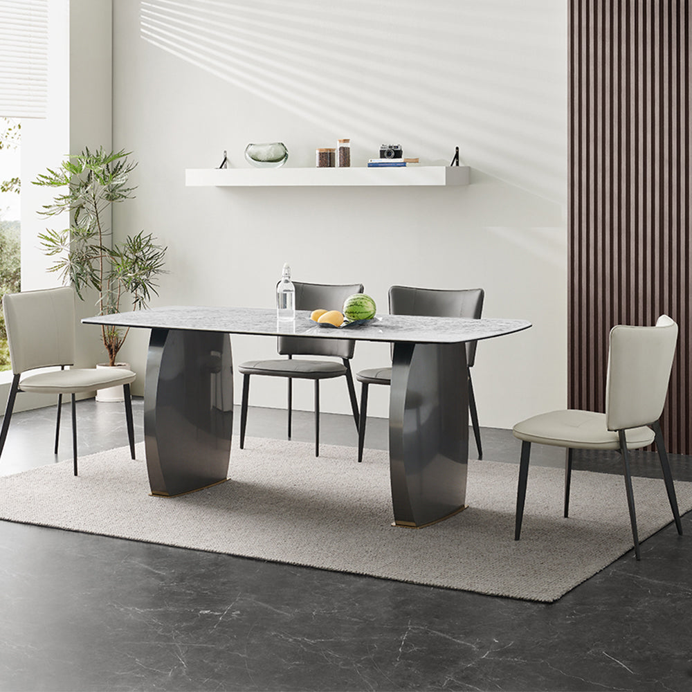 LUXORA DT1179 Tabletop 12mm Sintered 140/160/180cm Stone Dining Thickness Length Table