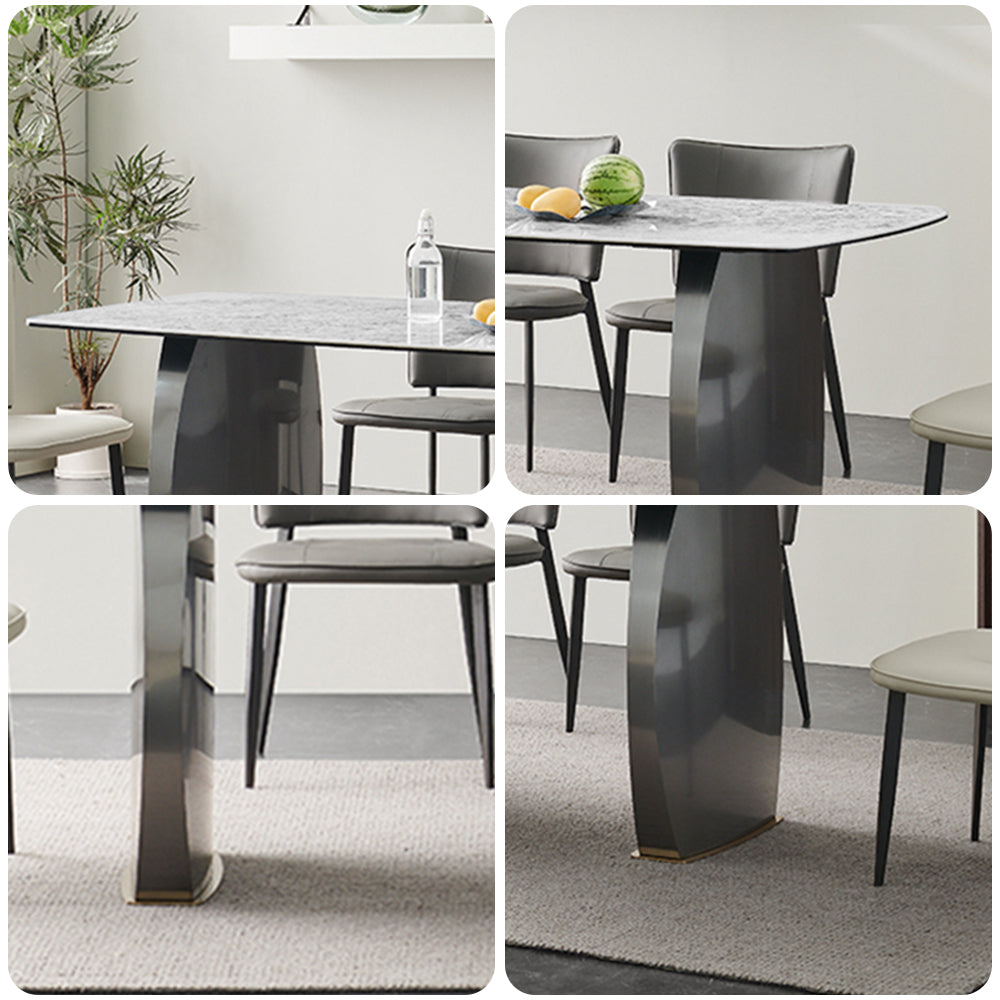 LUXORA DT1179 Tabletop 12mm Sintered 140/160/180cm Stone Dining Thickness Length Table