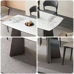 LIVARA DT1186 Dining Length Stone 140/160/180cm Tabletop Sintered Thickness 12mm Table