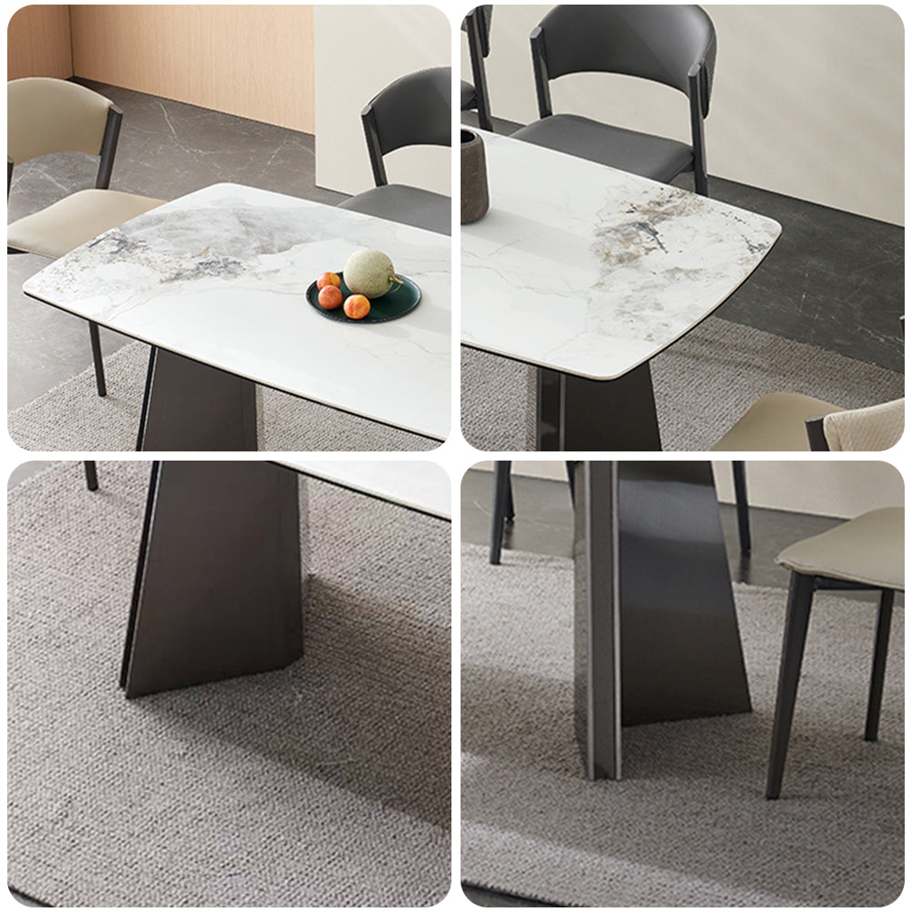 LIVARA DT1186 Dining Length Stone 140/160/180cm Tabletop Sintered Thickness 12mm Table