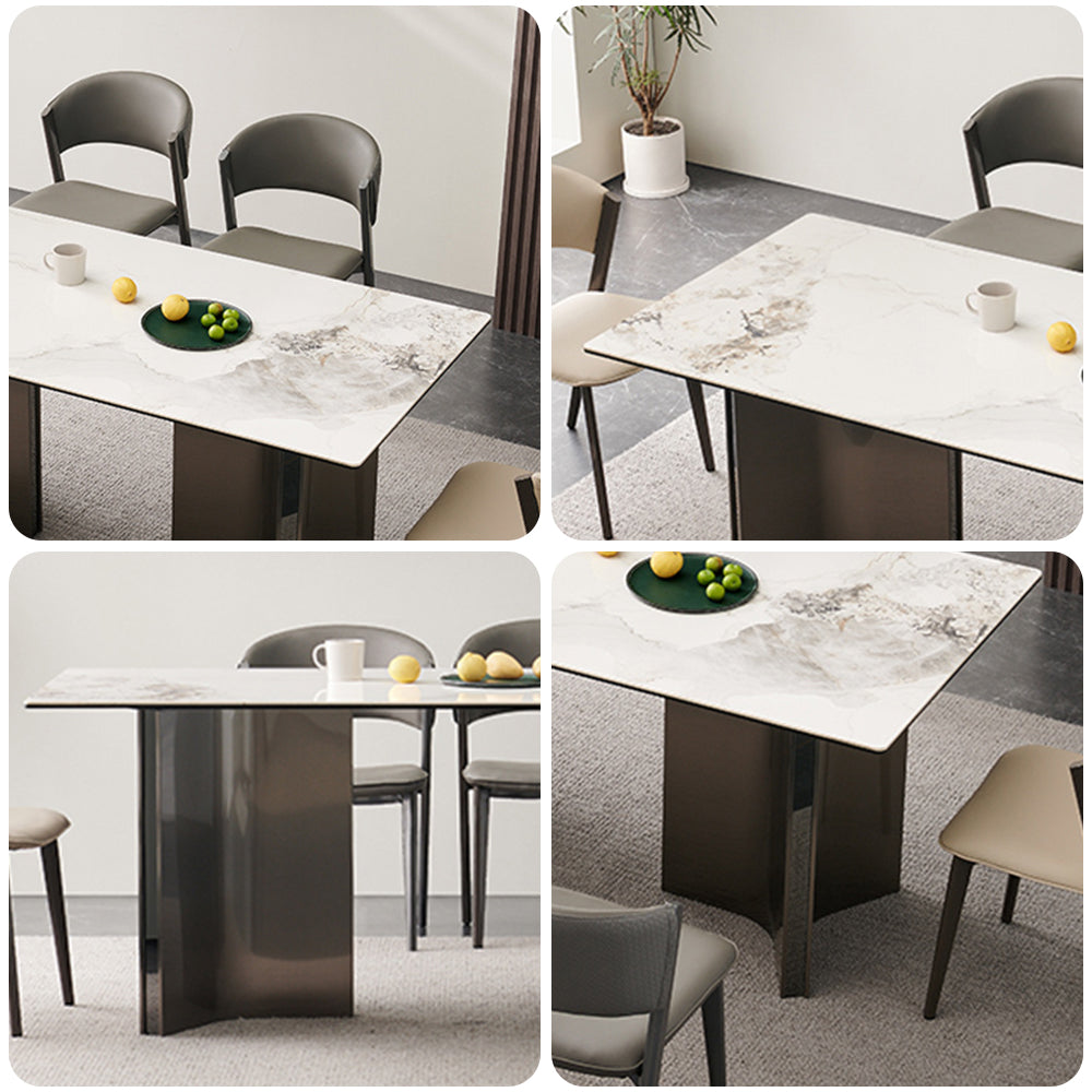 LUXORA DT1180 Stone Tabletop 12mm Thickness Dining Sintered Length 140/160/180cm Table