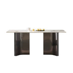 LUXORA DT1180 Stone Tabletop 12mm Thickness Dining Sintered Length 140/160/180cm Table