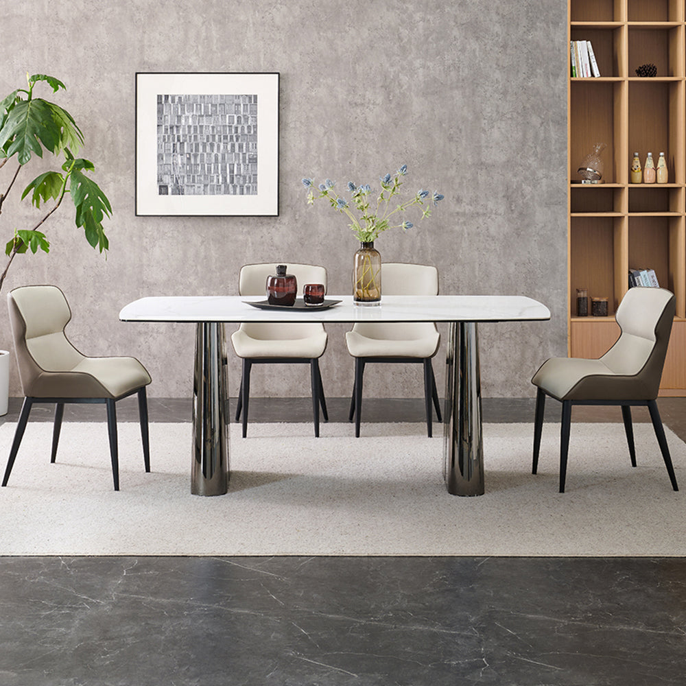 LIVARA DT1183 Stone Sintered Thickness Tabletop 12mm Length Dining 140/160/180cm Table
