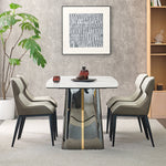 LIVARA DT1183 Stone Sintered Thickness Tabletop 12mm Length Dining 140/160/180cm Table