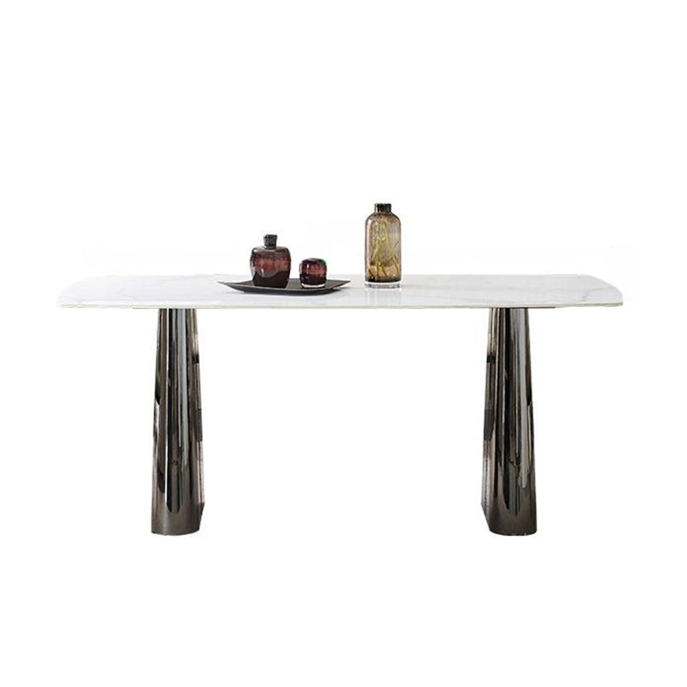 LIVARA DT1183 Stone Sintered Thickness Tabletop 12mm Length Dining 140/160/180cm Table