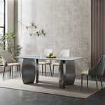 LUXORA DT1191 Stone 140/160/180cm Thickness Dining 12mm Tabletop Sintered Length Table