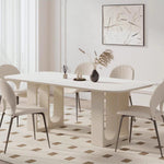 LUXORA DT1199 Stone Style Dining Minimalist Sintered 140-160-180cm Table
